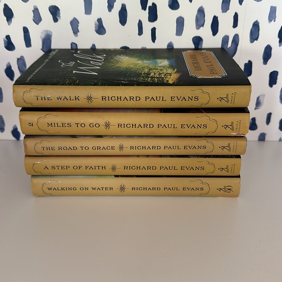 5-Richard Paul Evans Books-The Walk Series - Picture 3 of 7